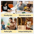 thumbnail image 2 of NautyDaddy DIY Wooden FM Radio Kit, Beginner Level STEM Toy for Kids & Teens, Retro Science Educational Craft, No Soldering, 2 of 6