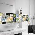 thumbnail image 4 of Lucoss Peel and Stick Tile Stickers 24 Pcs(6X6 Inch) Backsplash Waterproof Stickers for Kitchen and Stick on Tile, 4 of 6