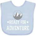 thumbnail image 3 of Inktastic Ready for Adventure Hiking Camping Boys or Girls Baby Bib, 3 of 4