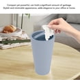 thumbnail image 3 of Mini Bote de Basura de Escritorio con Tapa Giratoria Duradero y Fácil de Limpiar Compacto Pero Potente para Oficina Dormitorio y Hogar ANGGREK Otros, 3 of 8