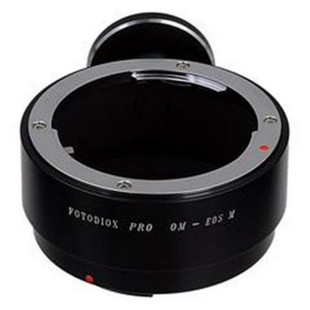 Image of Fotodiox Pro Lens Mount Adapter - Olympus Zuiko 35 mm SLR Lens To Canon EOS M Mirrorless Camera Body