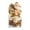 gold, variant on Santa Claus Figurine Statue Handcrafted Resin for Christmas Holiday Mantel Fireplace Decor