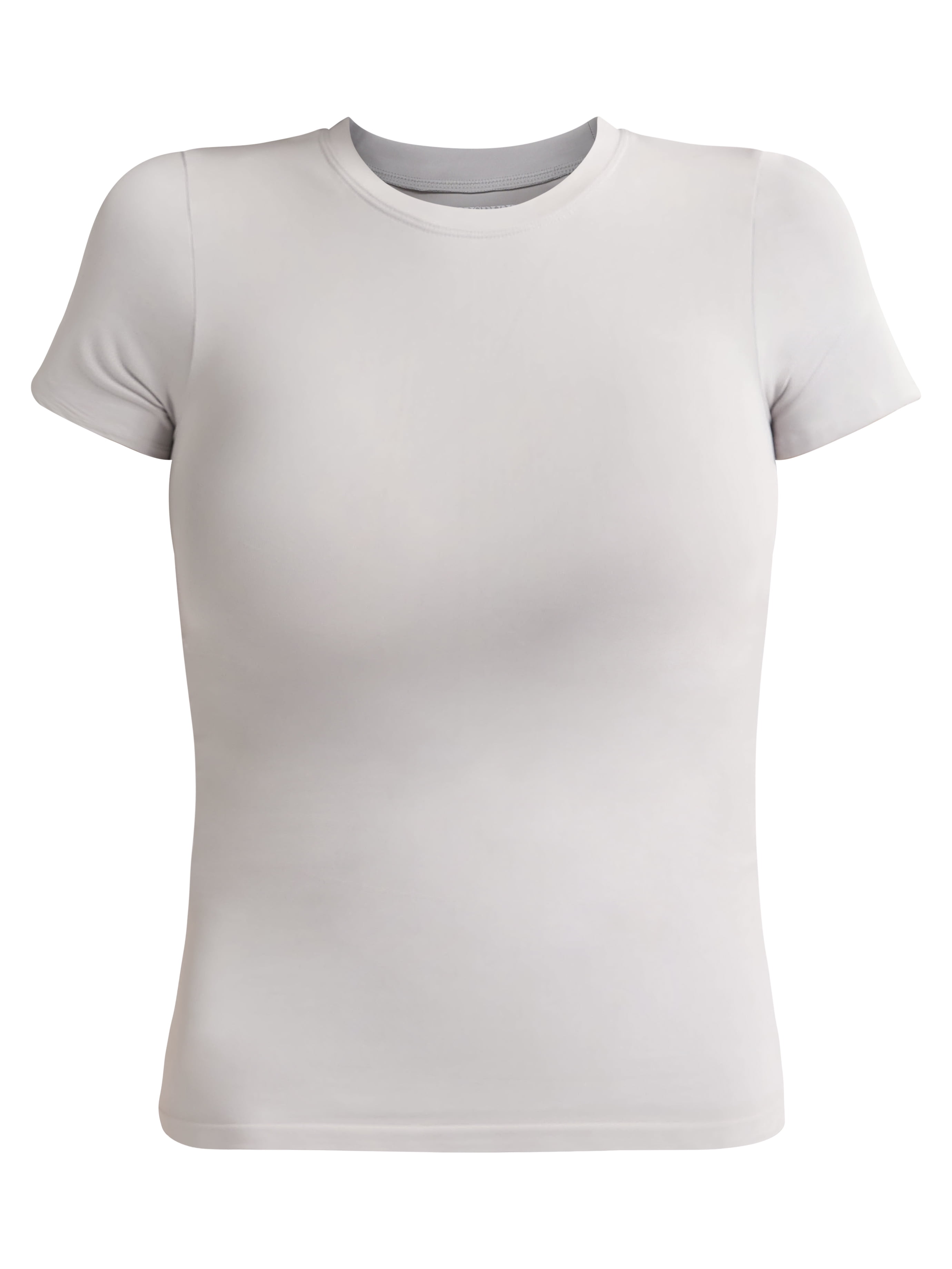 Joyspun Women's Everyday Seamless Shapewear T-Shirt, Sizes S-XXXL