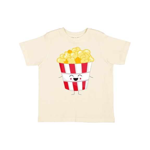 Inktastic Cute Kawaii Popcorn Boys or Girls Toddler T-Shirt