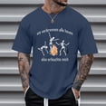 thumbnail image 4 of Haut à Manches Courtes Imprimé Thème Halloween pour Homme Col Rond Décontracté Graphique Feu Grande Taille Couleur Unie, 4 of 6