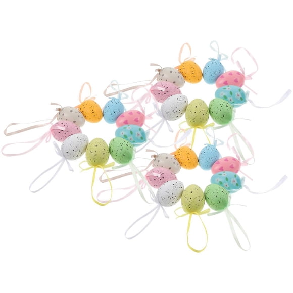 Hanging Egg Decorations for Easter Parties, Creative Design for Family Celebrations