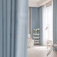 thumbnail image 3 of Cortinas para ventana de sala de estar de 310cm de altura, cortinas opacas para dormitorio, cortina oscura, tratamiento de ventana con aislamiento térmico, 90-95%, 3 of 4