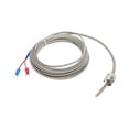 thumbnail image 1 of Automated Industry Supplies,Thermocouple K Type Durable Stainless Steel Temperature Sensor Temperature Controller Probe Stylish and Modern, 1 of 8