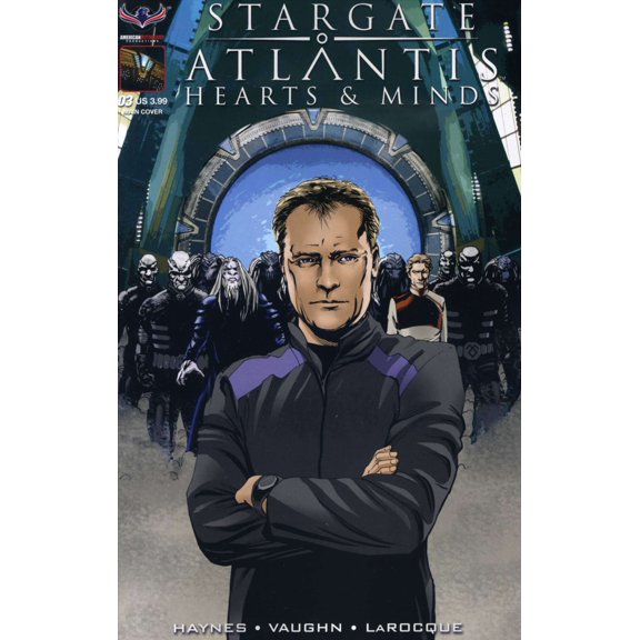 Stargate Atlantis: Hearts And Minds #3 VF ; American Mythology Comic Book