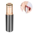 thumbnail image 2 of Depilación facial sin dolor para mujeres, cejas y cuerpo, recortador de vello facial portátil compacto con depiladora con luz LED, fácil de limpiar, 2 of 8