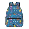 thumbnail image 1 of Fotbe Sailboat With Sailing Mochila Casual con Estampado para Escuela, Viajes y Actividades al Aire Libre - Duradera, Ligera y Cómoda, 1 of 5
