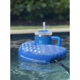 thumbnail image 2 of Soporte inflable flotante para bebidas Human Bobber Blue, tamaño grande, 2 of 9