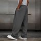 thumbnail image 4 of Pincandy Men's Casual Sweatpants - Elastic Waist with Drawstring & Side Pockets, Sporty Style for Workout & Daily Wear, 4 of 7