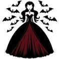 thumbnail image 3 of CafePress - Vampire Queen - Cotton Baseball Jersey, 3/4 Raglan Sleeve Shirt, 3 of 4