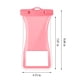 thumbnail image 3 of Funda impermeable para teléfono IPX8 para playa y natación | Bolsa estanca subacuática con cordón | Compatible con teléfonos de hasta 7,2 pulgadas | Compatible con pantallas táctiles para fotos y, 3 of 7