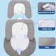 thumbnail image 3 of Reductor de silla de bebé, Cojín para Coche de Bebé, Diseño de doble cara para todo Año, transpirable y absorbe Sudor, soporte cómodo, Mayoría de los portadores, asientos, cochecitos adecuados.(Negro）, 3 of 5