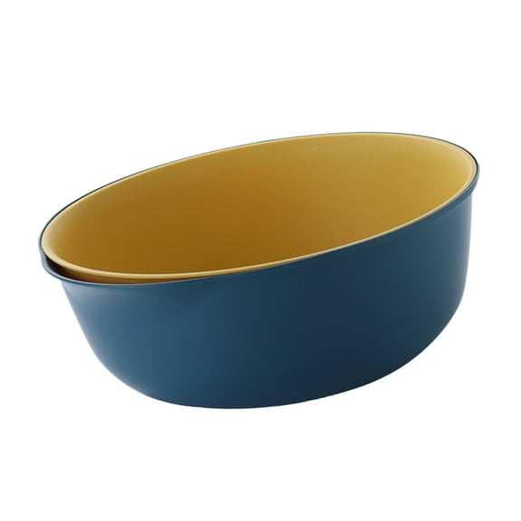 DECORNIJIA Multi Functional Drain Basket For Kitchen Use PP Double Layer 1PC