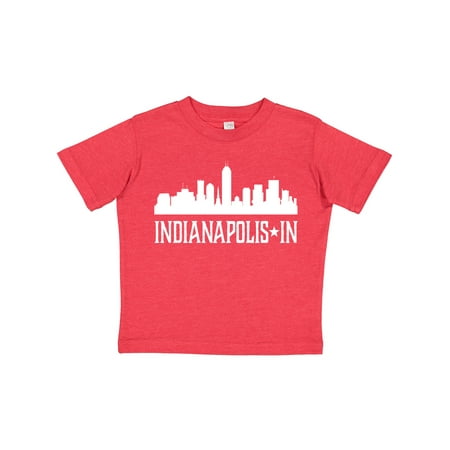 

Inktastic Indianapolis Indiana Skyline in Cities Gift Toddler Boy or Toddler Girl T-Shirt