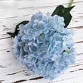 thumbnail image 1 of 1pcs Artificial Hydrangea Flower Simulated Fake Flower Bridal Hand Bouquet Fake Flowers For Wedding Home Decoration, 1 of 7