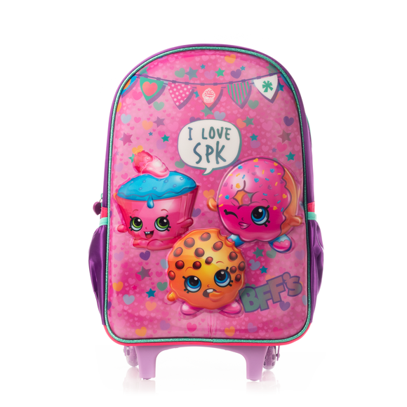 Mochila Shopkins Bffs Termoformada 3d Dolay