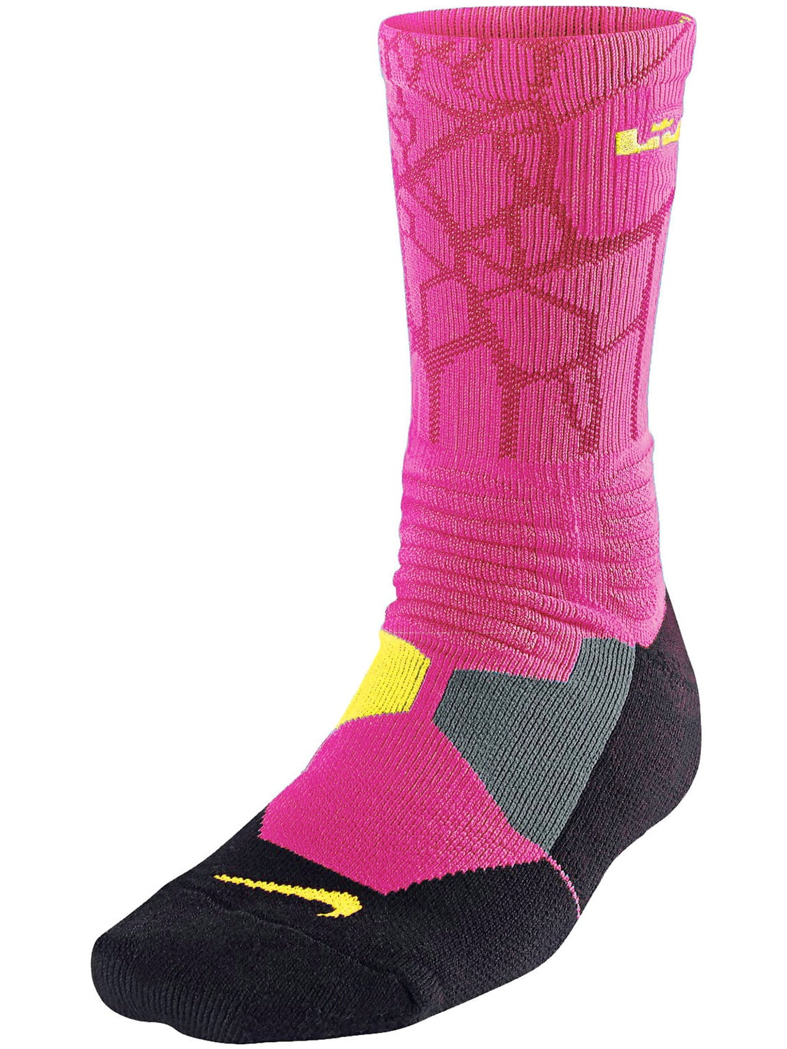 Nike Nike Men's Lebron Hyper Elite Basketball Crew Socks XLarge (12