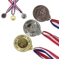 thumbnail image 2 of 6 Pcs Médailles de Compétition Médailles de Match Sportif Médailles en Alliage de Zinc, 2 of 9