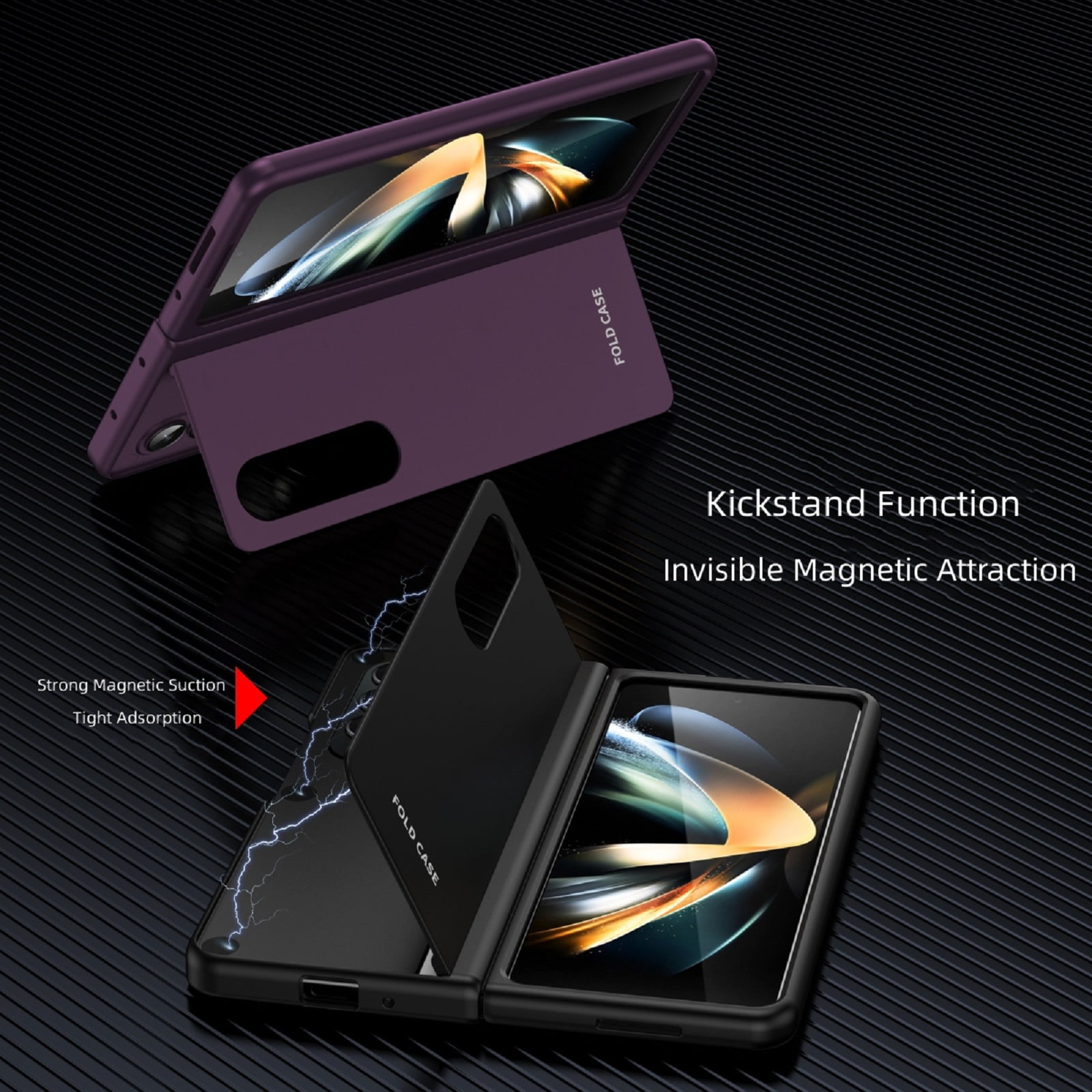 for Samsung Galaxy Z Fold 4 Skin Friendly Touch Feeling Case