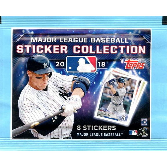 2018 MLB Sticker Collection Pack