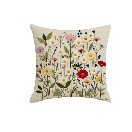 HuiXinOu Decorative Pillow Covers 2D Printed Soft Cushion Cases for Sofa Bedroom Living Room Home Decor Bedding Accent Pillow Washable Removable Cover