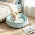 thumbnail image 5 of Dmlowu Cozy Dog Bed for Medium Size Dogs, Warm Soft Cat Bed with Thickened Cushion, Round Donut Sleeping Dog Beds for Indoor Outdoor, Machine Washable, 5 of 6
