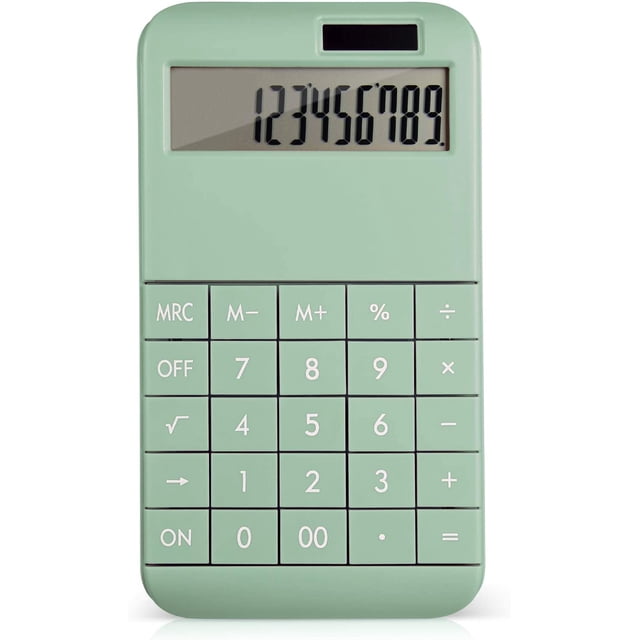 Calculadora estándar Zhivalor EC02CL-PN para uso comercial escolar y de oficina rosa