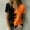 Orange, variant on Outfmvch t shirts for women Short Sleeve T Shirt Colorblock Fashion womens tops shirts for women Blue