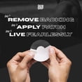 thumbnail image 5 of Skin Grip Freestyle Libre 3 Patches - 20 Pack, Waterproof CGM Glucose Monitor Adhesive Covers, Durable Long-Lasting Sensor Patches- Black, 5 of 8