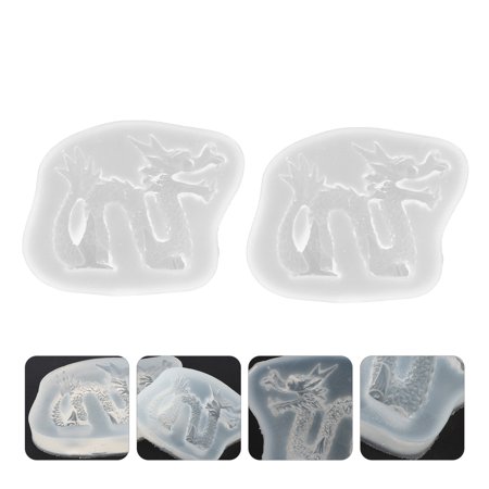 

Silicone Cake Mold 2pcs Creative Silicone Cake Mold DIY Baking Mold Chinese Dragon Cake Mold