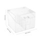 thumbnail image 2 of unbranded Caja Plástica Transparente Para Organizar Tarjetas De Oficina Y Compacto Duradero, 2 of 6