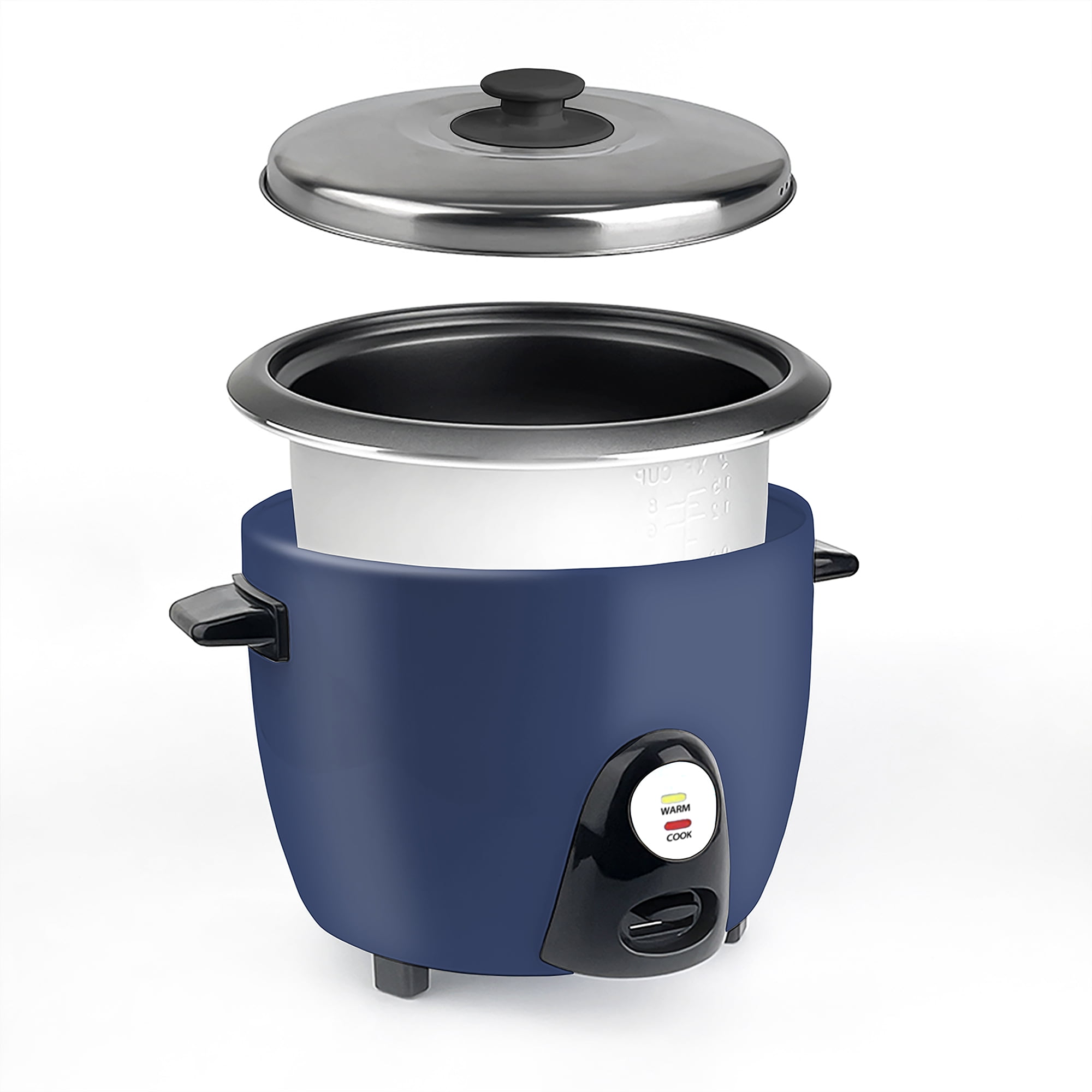 Zummy KITC -1002 7 Cup Non-Stick Rice Cooker with Serving Spoon