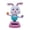 D, variant on 1/2pcs Solar Dancing Rabbit, Easter Bunnies Solar Dancing Statue, Cute Rabbit Eggs Solars Toy for Car, Easter Car Desk Decorative Ornament BasketStuffers for Holiday