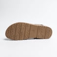 thumbnail image 6 of Eltusu Women's Flat Sandals, Open Toe PU Soft Bottom Ankle Strap Summer Shoes Khaki Size 7.5, 6 of 9