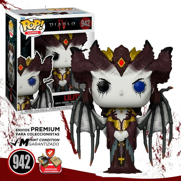 Funko Pop Lilith #942 Diablo 4 Videojuego Figura 6 Pulgadas Original