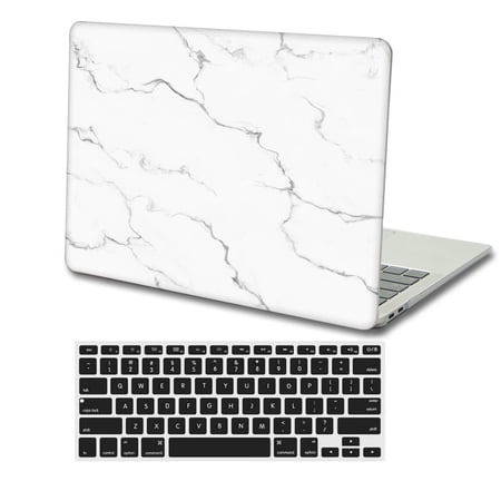 KSK KAISHEK Hard Case Only Compatible MacBook Pro 16 inchs 2020 - 2019 A2141 + Black Keyboard Cover  Marble A 78
