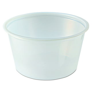 Fabri-Kal Recycleware 32 oz. Clear Round Deli Container - 500ct/Case