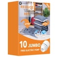thumbnail image 1 of Bolsas de almacenamiento al vacío GONGSHI 10 Jumbo con bomba eléctrica, 1 of 7