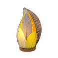 thumbnail image 3 of Eangee Home Design Leaflet Table Lamp, Shade Made Of Cocoa Leaves, 5x7x14 Inches, 3 of 5