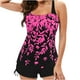 thumbnail image 2 of Traje de baño de 2 piezas para mujer, trajes de baño para mujer, trajes de baño de dos piezas para mujer, tops sin mangas con estampado floral y shorts de baño para mujer, 2 of 4