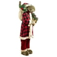 thumbnail image 5 of Northlight Moose Santa Claus Standing Christmas Figure - 48", 5 of 5