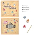 thumbnail image 6 of Wooden Playpen Extra Large for Toddlers and Babies - Under The Sea Theme Toy Design - (8/10) Wood Panels - Foldable and Adjustable Baby playpen - Extra Large Baby Play Yard (10-Panels), 6 of 10