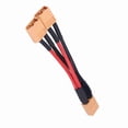 thumbnail image 1 of Parallel Battery Pack Connector, 2Types XT60 Adapter Compatible with  Male Plug to Female Plug Adapter Converter Plug 14AWG Cable for RC Lipo, 1 of 7