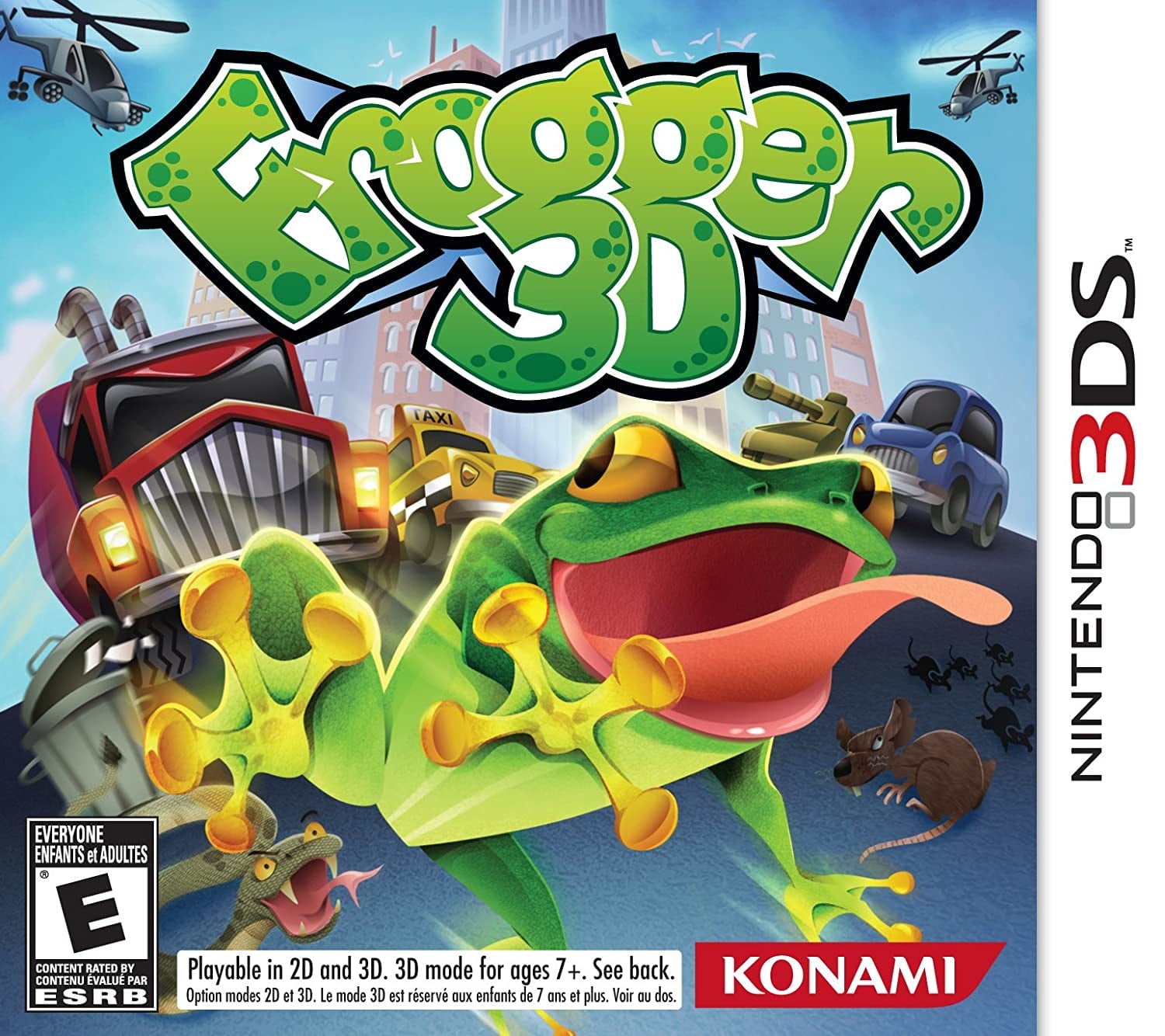 3DS フロッガー3D　KONAMI Frogger - Nintendo 3DS - Walmart.com