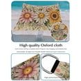 Daisy Sun Shade Sail 14' x 18', Watercolor Spring Pink White Yellow ...