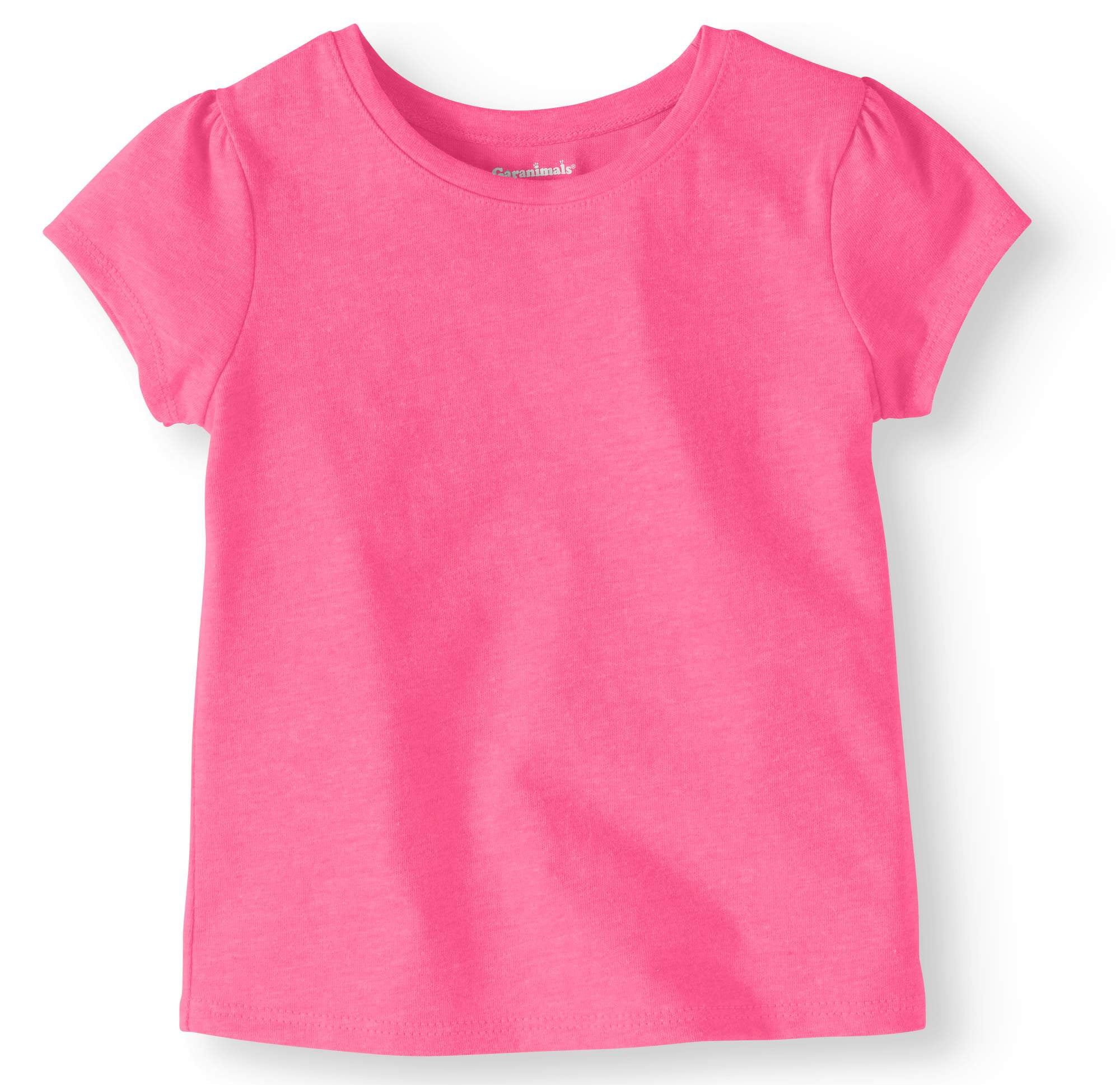 Toddler Girls' Short Sleeve Solid TShirt
